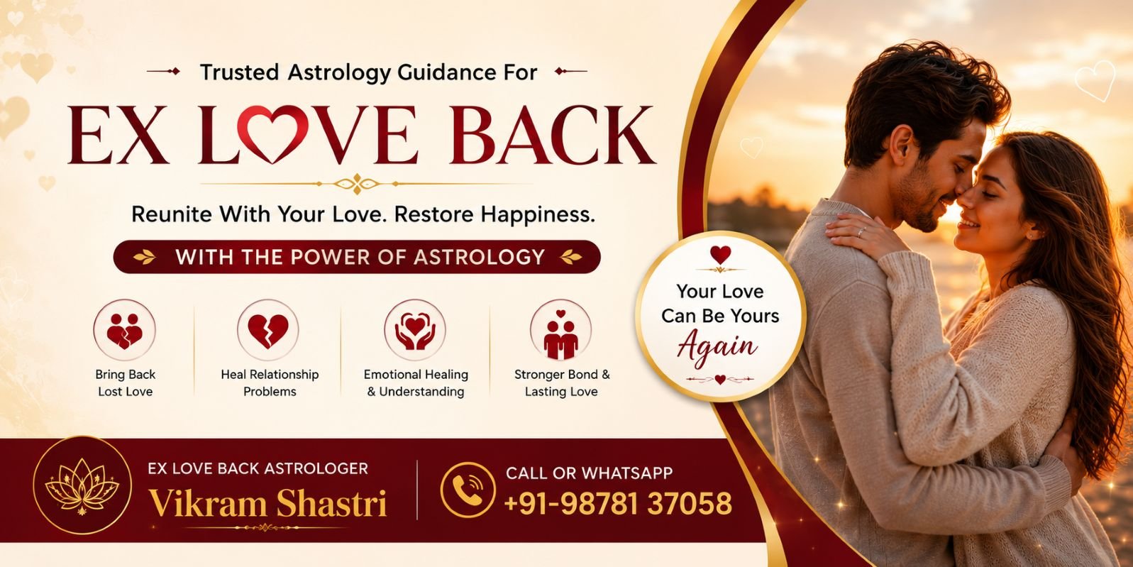 World Famous Astrologer Vikram shastri Ji +91-9878137058